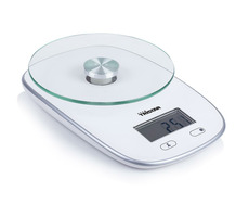 Tristar KW-2445 bílá / digitální kuchyňská váha / max. 5 kg / přesnost 1 g /  LCD
