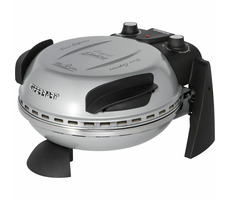 G3Ferrari G1000606 Delizia Silver / Mini trouba na pizzu / 1200 W / průměr 31cm / nastavitelný termostat do 390°C