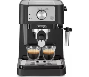 DeLonghi EC260.BK Stilosa černá / Pákový kávovar / 1100W / 1.0 l / 15 bar / pěnič mléka