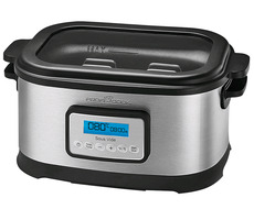ProfiCook SV 1112 nerez / Pomalý hrnec / metoda vaření Sous Vide / 520W / 8.5L / regulace teploty 