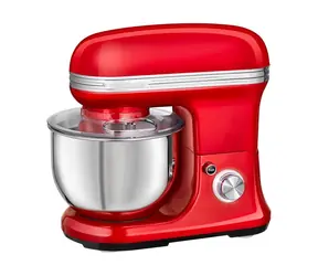 ProfiCook KM 1197 červený / Kuchyňský robot / 1200W / 5L / 6 rychlostí 