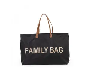 Childhome Family Bag Black / Cestovní taška / 55 x 40 x 18 cm 