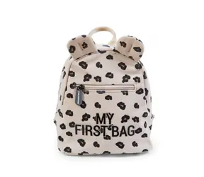 Childhome My First Bag Canvas Leopard / Dětský batoh / 24 x 8 x 20 cm