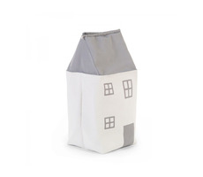 Childhome Box na hračky Dům Grey Off White