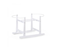 Childhome Houpací stojan pro košík na miminko White / 80 x 65 x 41 cm