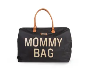Childhome Přebalovací taška Mommy Bag Black Gold / 55 x 30 x 40 cm / nosnost 5 kg