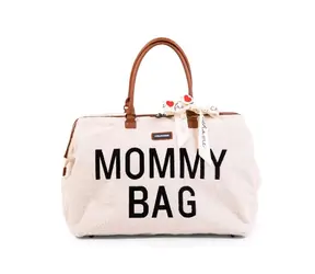 Childhome Přebalovací taška Mommy Bag Teddy Off White / 55 x 30 x 40 cm / nosnost 5 kg