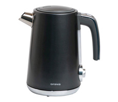 Orava Delux-1 černá / Rychlovarná konvice / 2520-3000W / 1.7 L / nerez