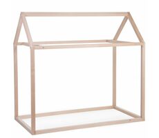 Childhome Rám postele Domek Natural 70x140cm