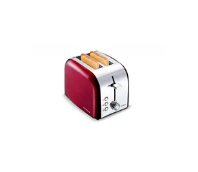 Orava Crispo červená / topinkovač / 750-900 W / 2 sloty / 6 stupňů opečení