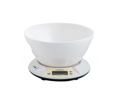 Orava EV-2  bílá / Digitální kuchyňská váha / LCD / max. hmotnost 5 kg