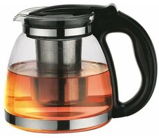 Orava VK-150 / Skleněná čajová konvice / nerezové sítko / 1.5 L