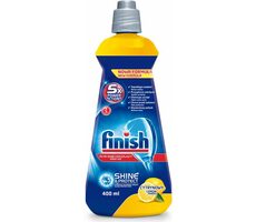 FINISH Shine & Protect 400 ml lemon / Leštidlo do myčky 