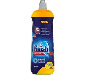 FINISH Shine & Protect 800 ml lemon / Leštidlo do myčky 