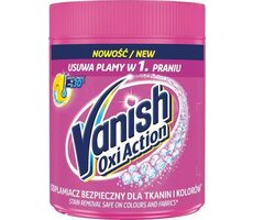 VANISH Oxi Action Pink 470g / odstraňovač skvrn