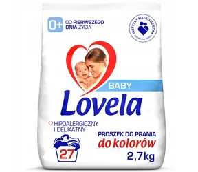 LOVELA Baby prací prášek na barevné prádlo 2.7 kg