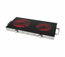 ProfiCook DKP 1211 nerez / indukční vařič / 2 topné desky / 2800W / regulace výkonu