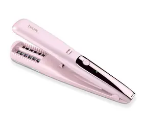 Beurer HT 22 růžová / zastřihovač roztřepených konečků / LED displej / 1800 mAh / až 120 minut 