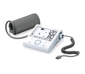 Beurer BM 96 bílá / měřič krevního tlaku na paži / pamět 120 záznamů / plně automatický