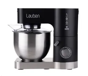 Lauben Kitchen Machine 1200BC černá / Kuchyňský robot / 1200W / 5.5 l / 3 nástavce