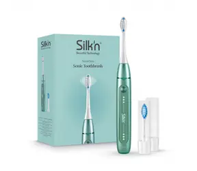 Silk´n  SonicYou mátově-zelená / sonický vibrační zubní kartáček / 37.000 kmitů / 3 režimy / časovač 