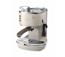 Zánovní - DeLonghi ECOV 311.BG Icona Vintage béžová / Pákový kávovar / 1100 W / 1.4L / zánovní