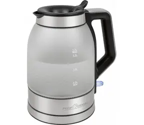ProfiCook WKS 1215 G / rychlovarná konvice Inox / 2200W / 1.7 l