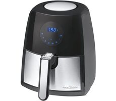 ProfiCook FR 1147 nerez-černá / Horkovzdušná fritéta / 1500W / 2.5L