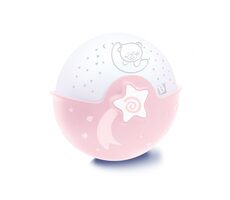 Infantino Noční lampička s projekcí růžová / od narození