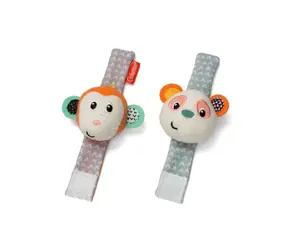 Infantino Chrastítka na ruku Opička & Panda / od narození