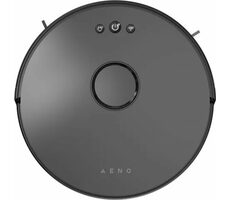 AENO RC3S černá / Robotický vysavač s mopem / sací výkon 2500 Pa / prachová nádoba 600 ml / HEPA
