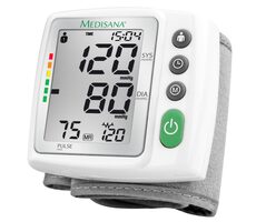 Medisana BW 315 / tlakoměr na zápěstí / LCD displej / paměť pro 2 osoby / 2x AAA / detekce arytmie / stupnice WHO