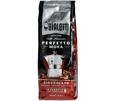 Bialetti Perfetto Moka Cioccolato 250g / mletá káva / 50% Arabica & 50% Robusta / tóny čokolády  