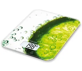 Beurer KS 19 Fresh / digitální kuchyňská váha / max. 5 kg / funkce TARE / g/lb/ml/oz