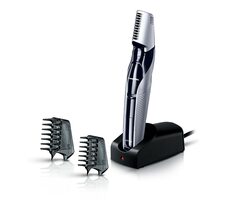 Panasonic ER-GC53-K503 stříbrná / zastřihovač vousů / integrovaná baterie / 2 nástavce 