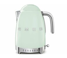 SMEG KLF04PGEU zelená / Rychlovarná konvice / 1.7L / 2400W / regulace teploty 