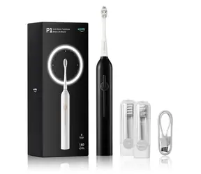Rozbaleno - USMILE P1 Squid Black Sonický zubní kartáček černá / rozbaleno