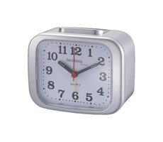 TechnoLine Modell XL stříbrná / Analogový budík