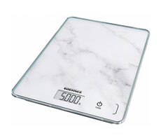 Soehnle Page Compact 300 Slate marble / digitální kuchyňská váha / max. 5 kg / funkce TARE / g/lb / 1x CR2430 3V baterie