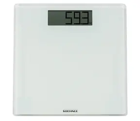 Soehnle Style Sense Comfort 100 stříbrná / Digitální osobní váha / max. 180 kg / přesnost 100 g / baterie 1x CR 2430