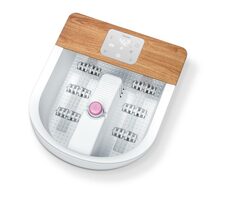 Beurer FB 65 bílo-hnědá / masážní vana na nohy / 630W / Ohřev vody / vibrační & bublinková masáž