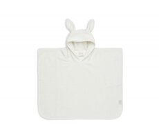 Jollein Osuška pončo Ivory / 60 x 65 cm / od 12 měsíců do 4 let