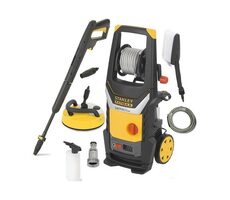 Stanley SXFPW21MPE / Vysokotlaký čistič s příslušenstvím / 2100W / 145 bar / 50°C / 7.5l/min