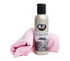 K2 QUANTUM 140G - ochranný syntetický vosk + útěrka z mikrovlákna 40x40cm