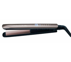 Rozbaleno - Remington S8590 Keratin Therapy Pro Straighten / žehlička na vlasy / 5 nastavení teplot 160-230 °C / zlatá / rozbaleno