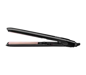 BaByliss Smooth Control 235 černá / Žehlička na vlasy / 49W / keramické destičky 25x120 mm / 170-235 °C