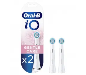 Oral-B Gentle Care iO bílá 2ks / náhradní hlavice pro Gentle Care iO