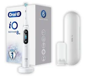 Oral-B iO Series 8 bílý / oscilační|rotační kartáček / 5 režimy
