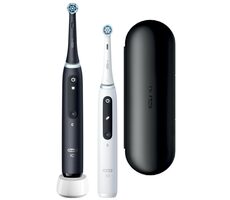 Oral-B iO Series 5 Duo bílý|černý / oscilační|rotační kartáček / 5 režimy
