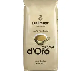 Dallmayr Crema d'Oro 1 kg / Zrnková káva / 100% Arabica